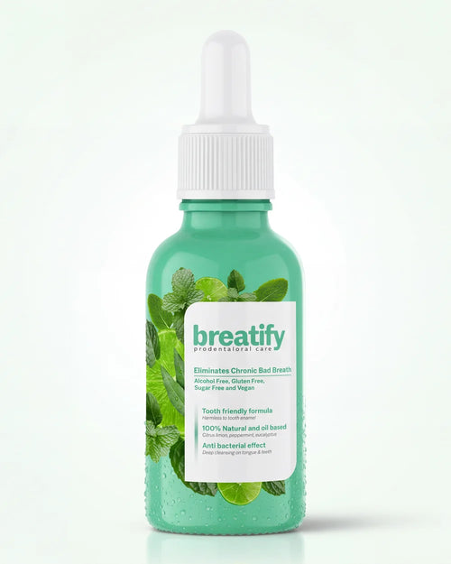 Frasco de Breatify, gotas para el mal aliento, 30 ml